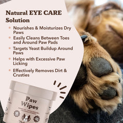 Natural Dog Company: limpieza-sin-agua-patas para uso diario sin complicaciones.