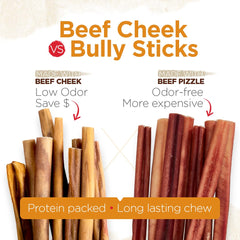 Natural Farm Bully Cheek Stick: sin cuero crudo