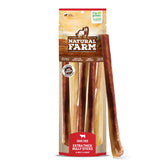 Natural Farm masticables de res, olor sin, para perros grandes.
