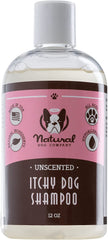 Empaque sin sulfatos ni parabenos de Natural Dog Company, uso suave.