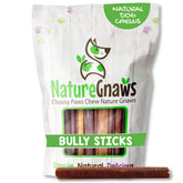 Nature Gnaws palitos-grandes-de-res para perros, para morder y calmar.
