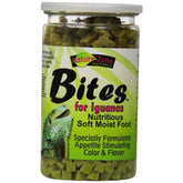 Nature Zone Iguana Bites, empaque de nueve onzas, alimento suave para iguanas lista para comer