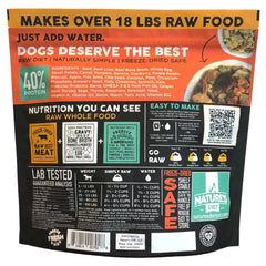 Nature's Diet Simply Raw: órganos de res para proteína y variedad de tejidos