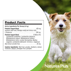 Polvo ligero de FurBaby Probiotic, listo para espolvorear.