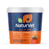 NaturVet All-in-One envase, presentación práctica para el cuidado diario de tu perro