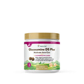 Envase de NaturVet Glucosamina DS Plus para articulaciones de mascotas.