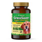 NaturVet GrassSaver: botella frontal para apoyar el césped verde y la salud del perro.