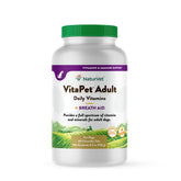 NaturVet VitaPet tabletas diarias para perro en bote, apoyo diario de vitaminas.