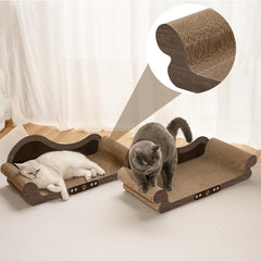 NATUYA Cama Rascador Gatos: diseño moderno y duradero que protege tus muebles.