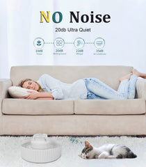 NautyPaws espuma filtrante para evitar desechos y proteger la bomba