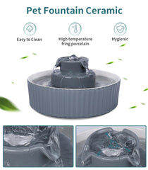 NautyPaws filtro-reemplazable carbono cerámica, purifica agua para mascotas.