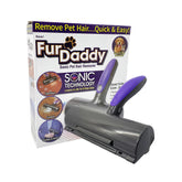 Rodillo NC Furdaddy Sonic quita pelusa del sofá de forma eficaz y reutilizable.