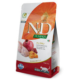 N&D Farmina croquetas para gatos adultos con codorniz y calabaza, sabor natural