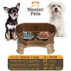 Neater Feeder: cuenco de agua de capacidad extra, ideal para mascotas pequeñas.