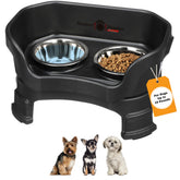 Neater Feeder cuenco alzado anti-derrame para comer sin desorden.