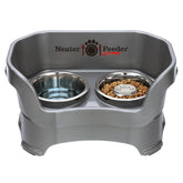 Neater Feeder Deluxe: altura-media para perros medianos, ergonomía al comer