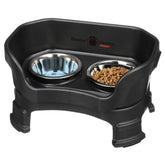 Neater Feeder Deluxe: plato de comida elevado para gatos con protección contra derrames