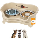 Neater Feeder Express comedero alto para perros pequeños, facilita una postura cómoda.