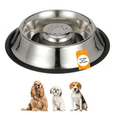 Neater Pet Brands bol lento de alimento en acero inoxidable, ideal para comer despacio.