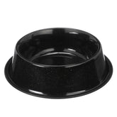Neater Pet Brands cuenco camping 64oz negro esmaltado, ideal para exterior.