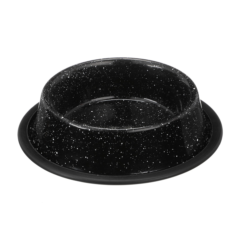 Neater Pet Brands cuenco exterior granito azul, ideal para comer al aire libre.