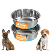 Neater Pet Brands: cuenco con base antideslizante en turquesa para evitar derrames.