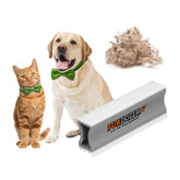 FurDozer de Neater Pet Brands, frente del dispositivo, elimina pelos con contacto suave para superficies delicadas.