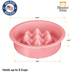 Neater Niner tazón encaja en alimentador elevado para mesa de comida