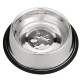 Neater Pet Brands cuenco de acero inoxidable con base antideslizante para comer sin deslizamiento