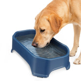 Neater Pet gran tazón de agua exterior para perros, duradero y resistente.