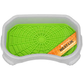 Neat-Lik Pad con bandeja para mantener limpio el área de juego.