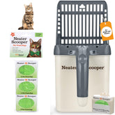Neater Scooper, cuchara de arena para gato, diseño estándar para limpieza rápida.