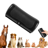 NEBALASTEP Groompro en mano para cepillar mascotas y eliminar pelos sueltos.