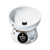 猫壱 tazón gato elevado cerámica: ergonomía para bigotes y cuello