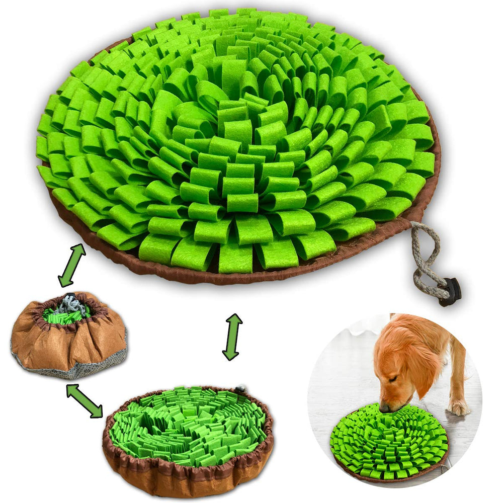 NEECONG tapete-snuffle-perros-interactivo mejora el olfato y la estimulación.