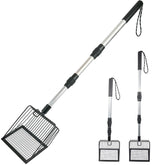 Neehows cuchara para arena de gato con mango extensible para mayor comodidad.