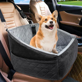 NEEZUKAR asiento frontal para perros pequeños, seguridad durante la conducción.