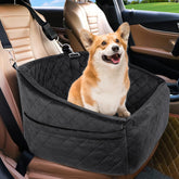 NEEZUKAR asiento para perro en coche compacto con seguridad