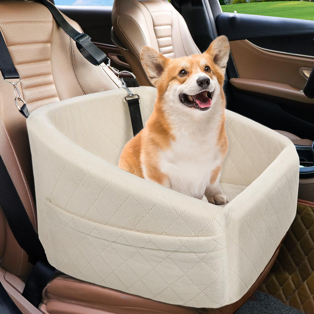 NEEZUKAR asiento-perro-coche: seguridad y comodidad en cada viaje.