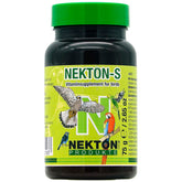 Nekton-S multivitamina para aves, botella frente: apoyo nutricional diario para aves en jaula.