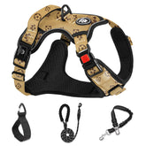 Arnés NESTROAD para perro con hebillas rápidas, fácil de colocar.