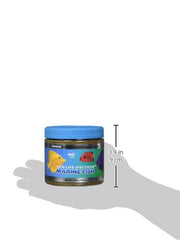 Envase de New Life Spectrum Naturox Series Marine Formula, producido en EE. UU. para calidad.