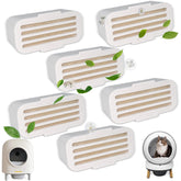 NewKe bloque desodorizante para PetSafe ScoopFree, difunde aroma suave y controla olores.