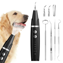 Ni-SHEN limpiador dental para perros con luz LED para áreas oscuras.