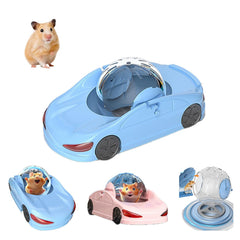 Nicerice coche hamster frontal: diseño deportivo para entretenimiento interactivo en casa.