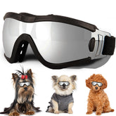 Gafas NICERINC PET para perro pequeño con ajuste de cinta y protección ultravioleta.