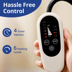 NICREW almohadilla con sensor doble de temperatura para evitar sobrecalentamiento