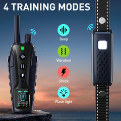 Nikketta collar de entrenamiento: tono y vibración para corrección segura