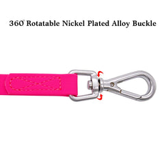 NIMBLE correa impermeable de 15 pies en rosa, buena para ejercicios cercanos.