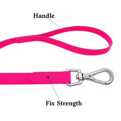 NIMBLE correa impermeable de 30 pies en rosa, perfecta para caminatas largas.